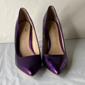 Mix No. 6 Shiny Purple Heels